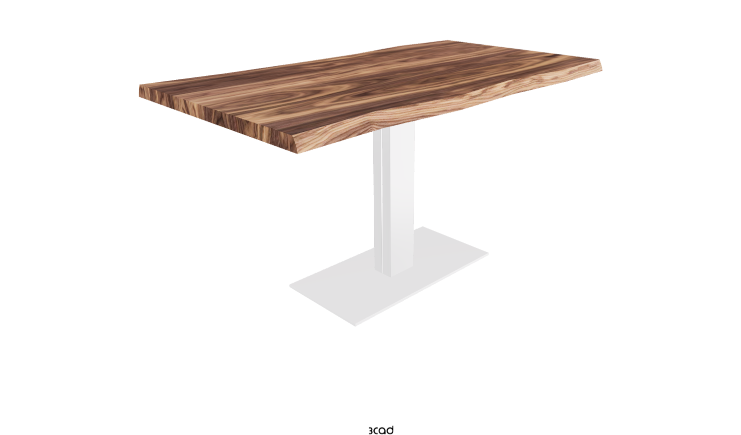 Cattelan Italia Elvis Wood Live Edged Dining Table