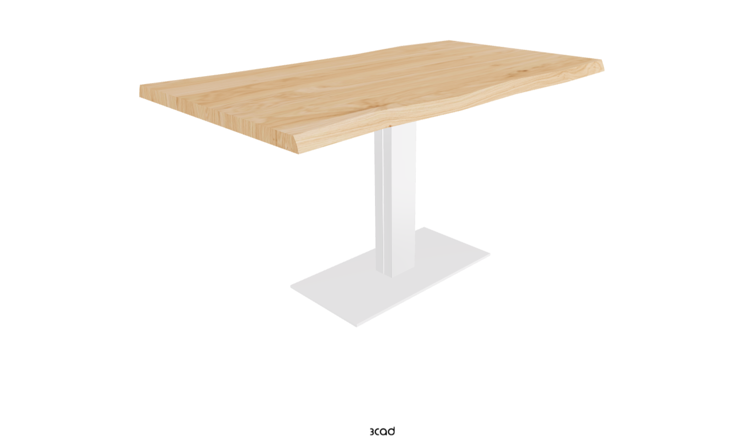 Cattelan Italia Elvis Wood Live Edged Dining Table