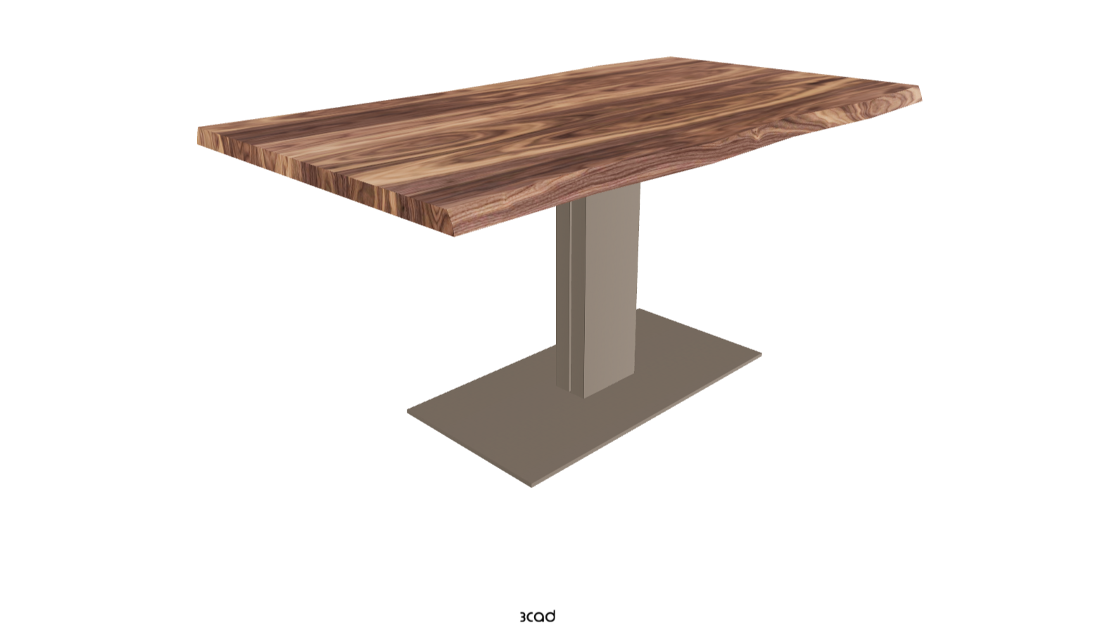 Cattelan Italia Elvis Wood Live Edged Dining Table