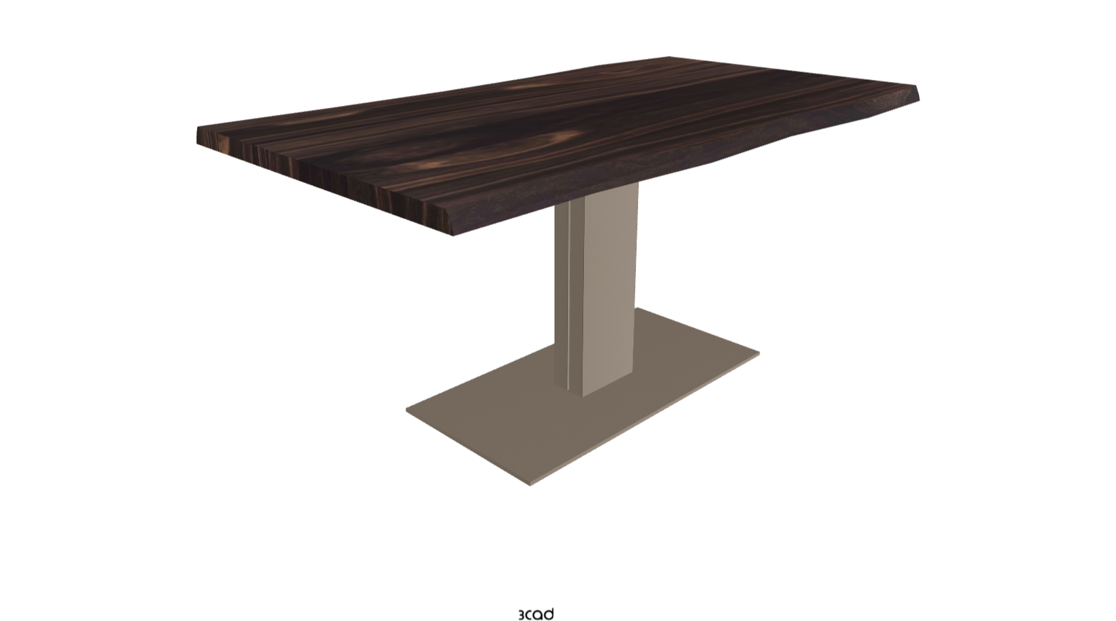 Cattelan Italia Elvis Wood Live Edged Dining Table
