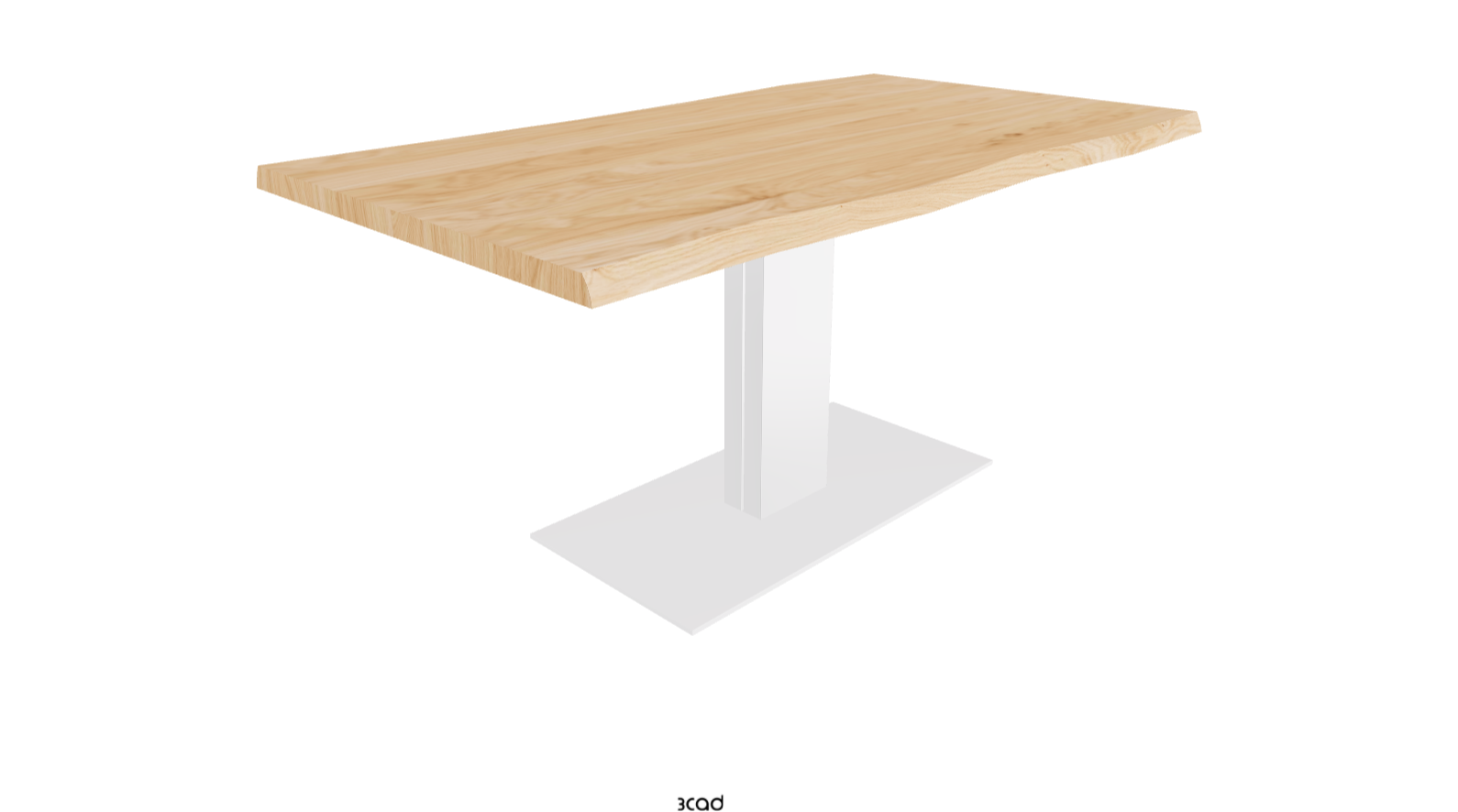 Cattelan Italia Elvis Wood Live Edged Dining Table