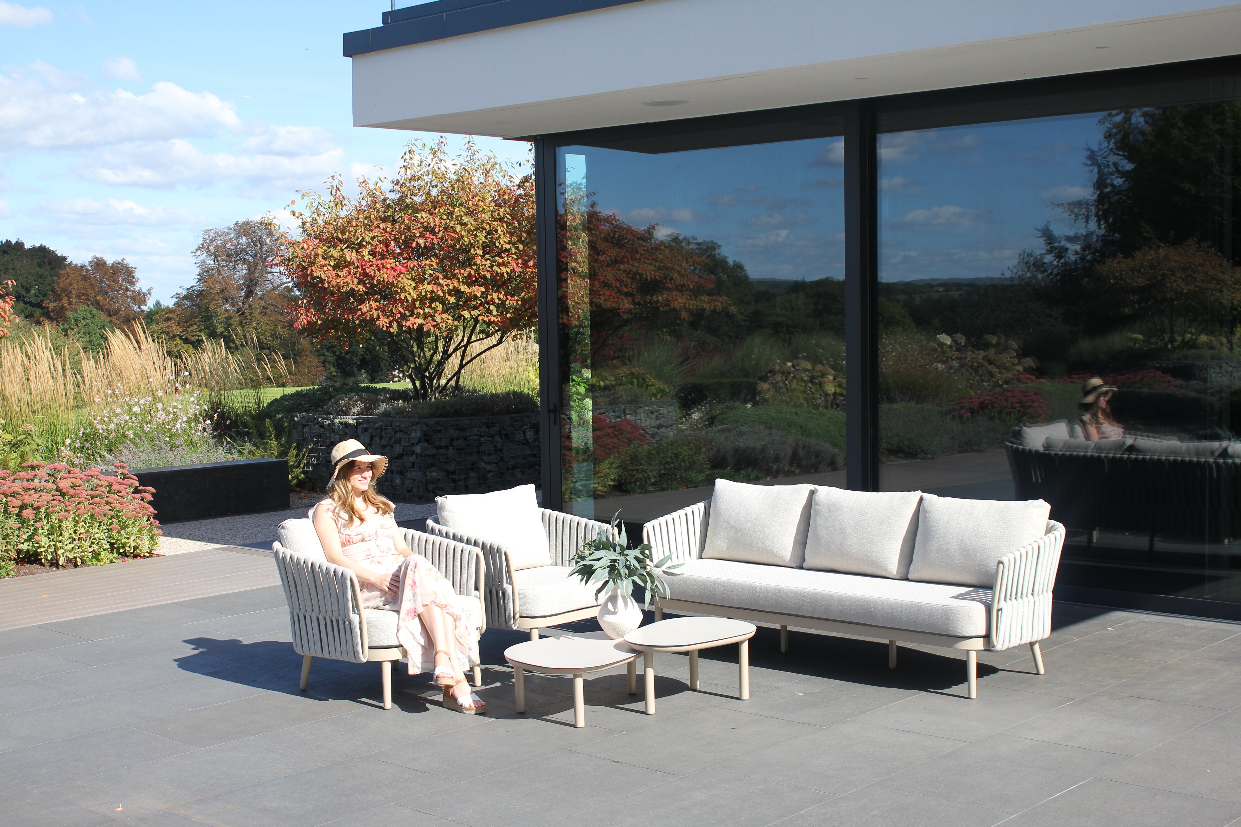 4 Seasons Outdoor Eva 3 seater sofa