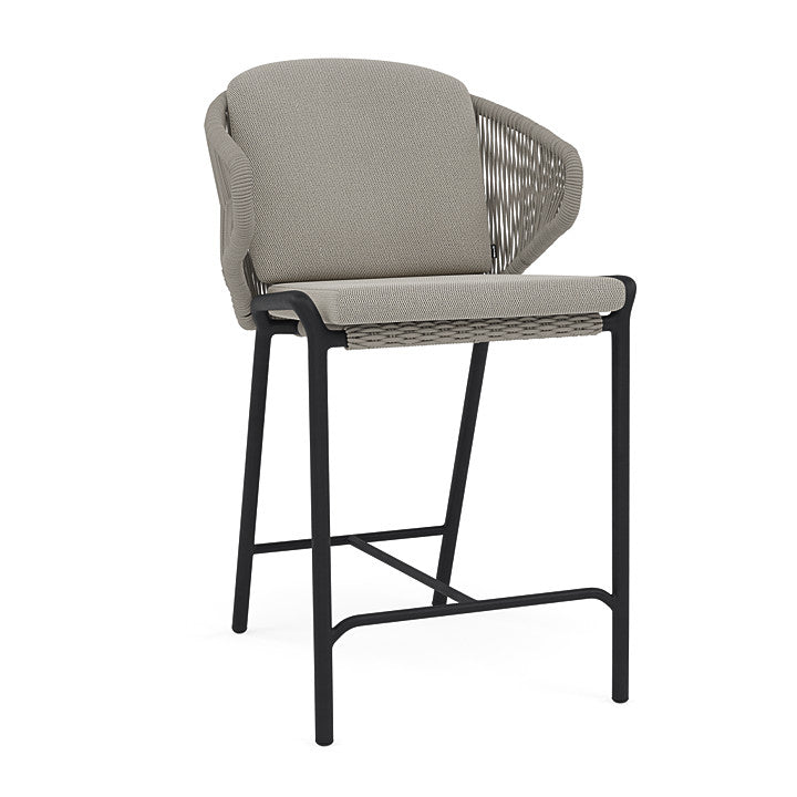 Manutti Radoc Counter Height Stool with Back