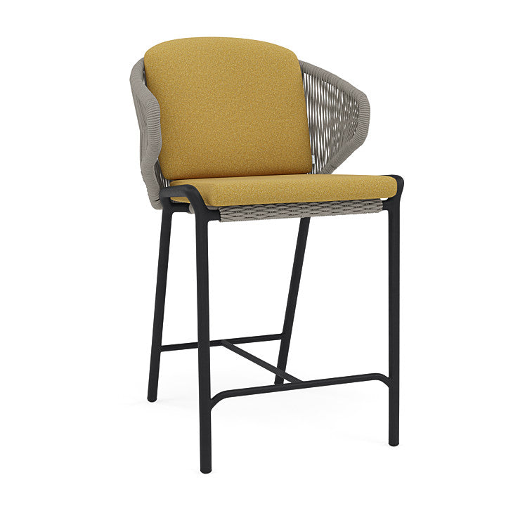 Manutti Radoc Counter Height Stool with Back