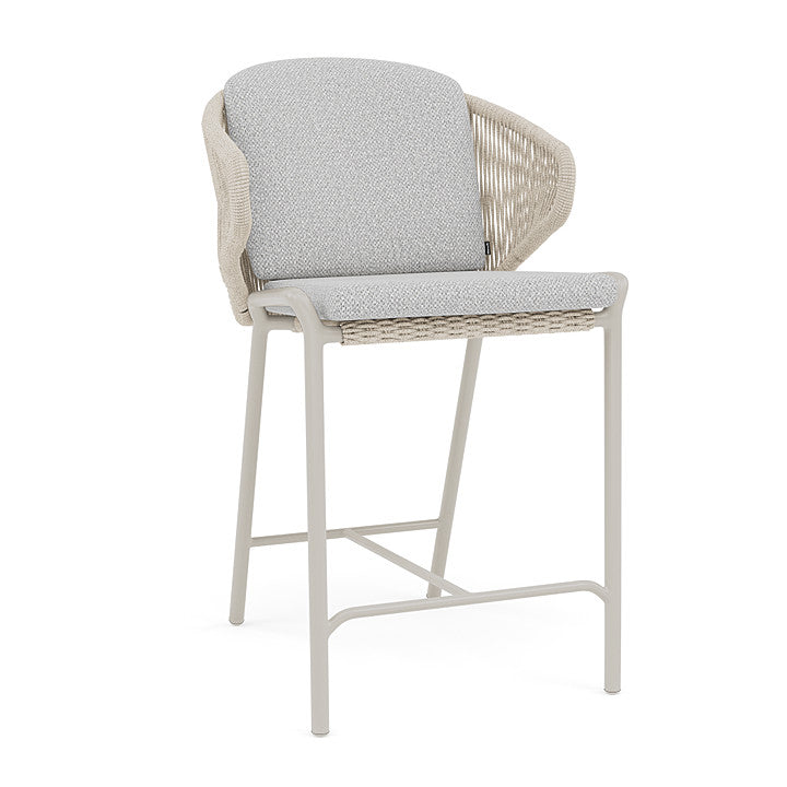 Manutti Radoc Counter Height Stool with Back