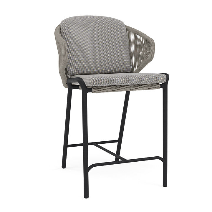 Manutti Radoc Counter Height Stool with Back