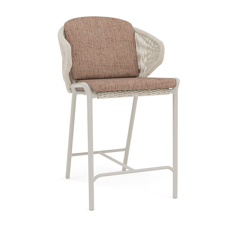 Manutti Radoc Counter Height Stool with Back