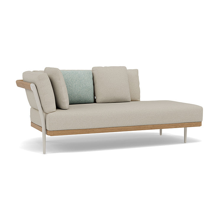 Manutti Flows Right Corner Double End Seat