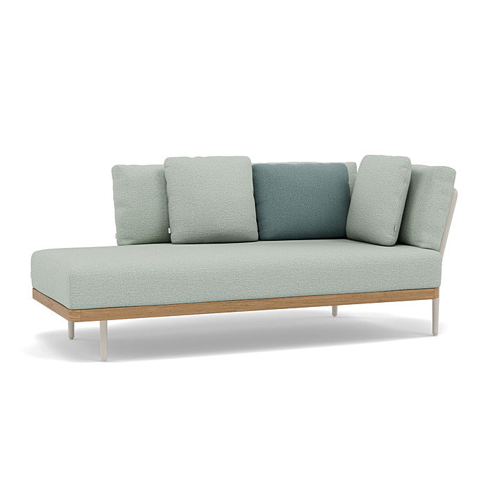 Manutti Flows Left Corner Double End Seat