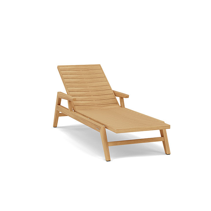 Manutti Sunrise Sun Lounger With Armrest