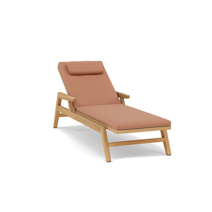 Manutti Sunrise Sun Lounger With Armrest