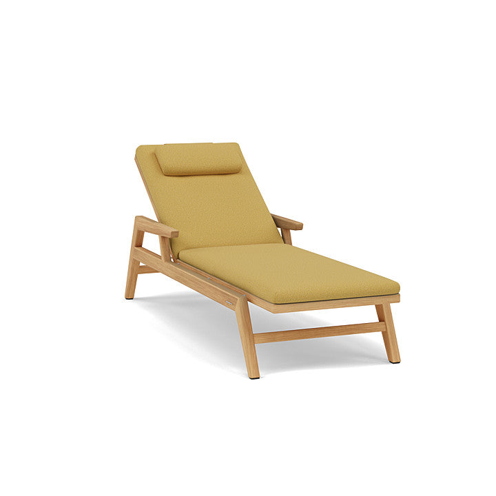 Manutti Sunrise Sun Lounger With Armrest