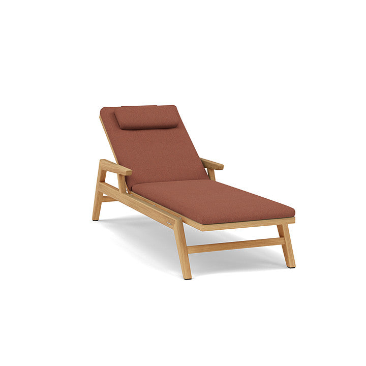 Manutti Sunrise Sun Lounger With Armrest