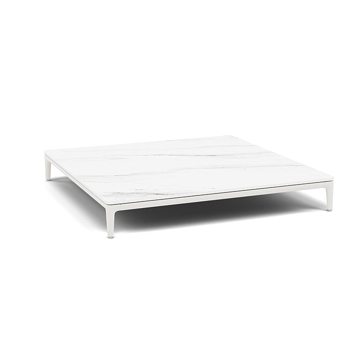 Manutti Zendo Sense Square Coffee Table with 96 cm Width & Depth and 15 cm Height