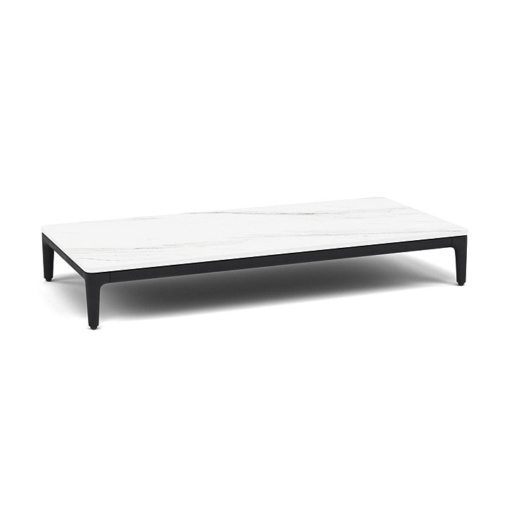 Manutti Zendo Sense Small Rectangular Coffee Table with 96 cm Width, 46 cm Depth & 15 cm Height