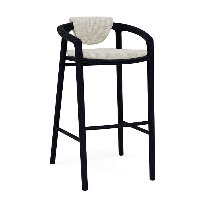 Manutti Solid Barstool With Back
