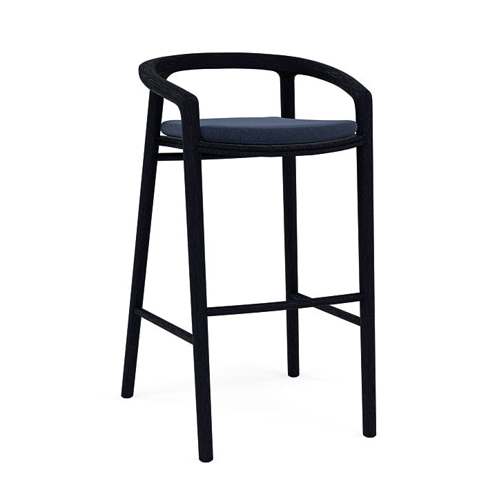 Manutti Solid Barstool With Back