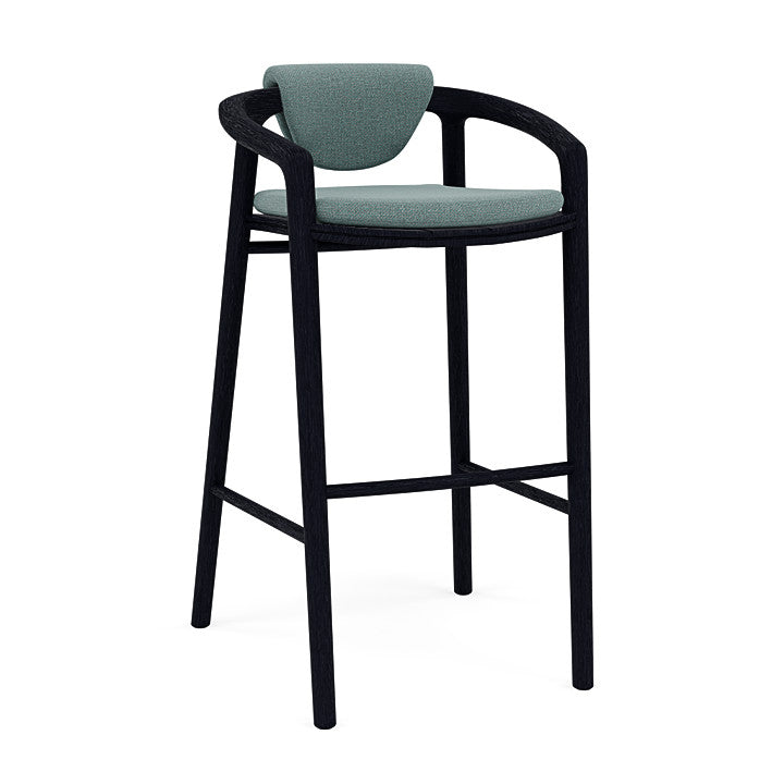 Manutti Solid Barstool With Back