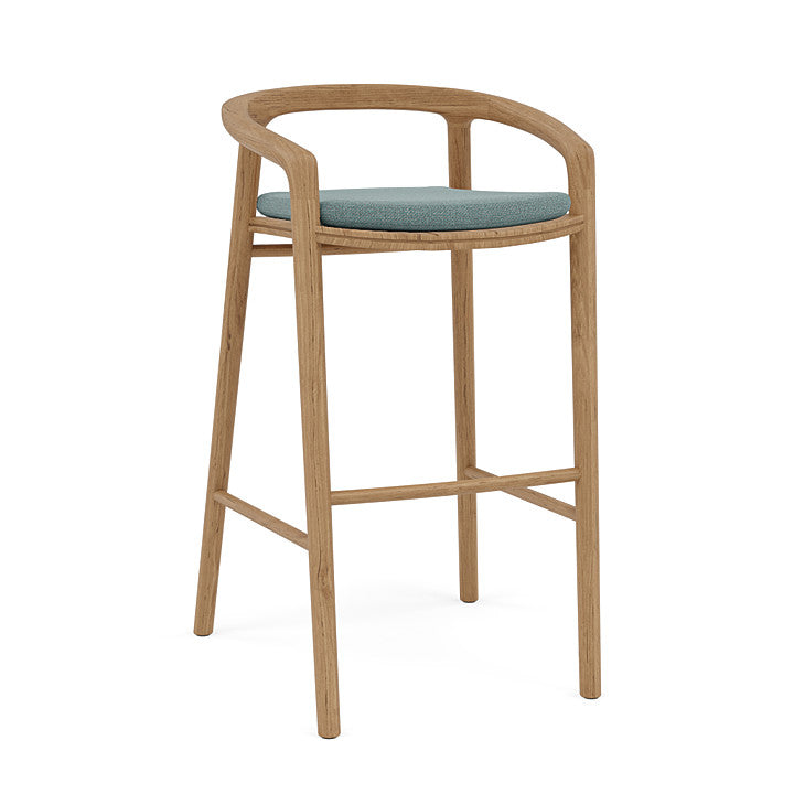 Manutti Solid Barstool With Back