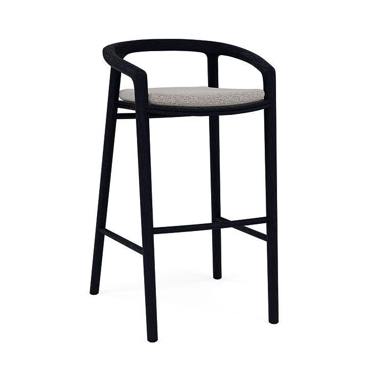 Manutti Solid Barstool With Back