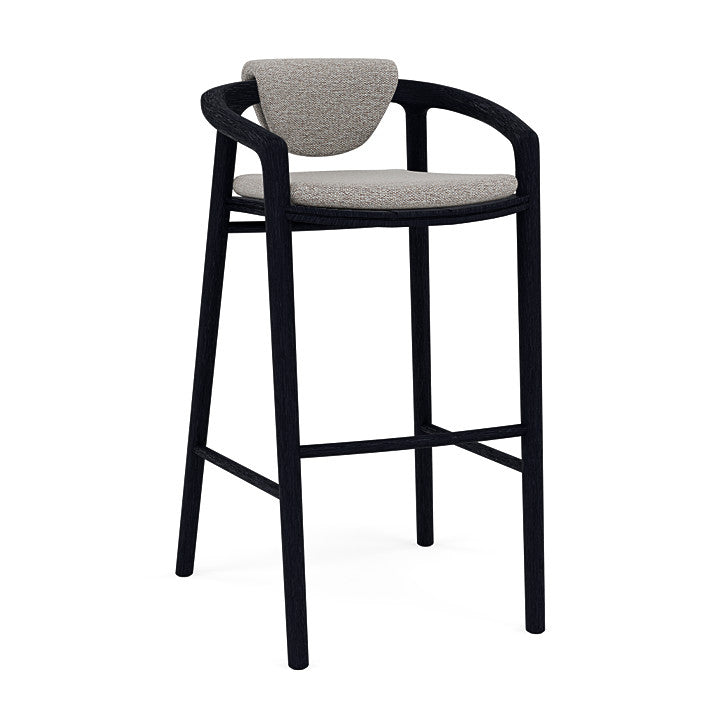 Manutti Solid Barstool With Back