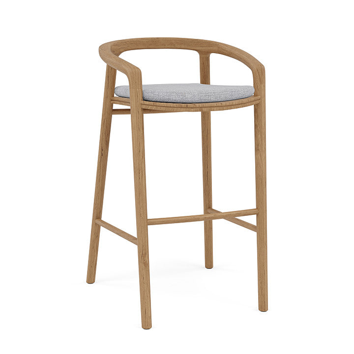 Manutti Solid Barstool With Back