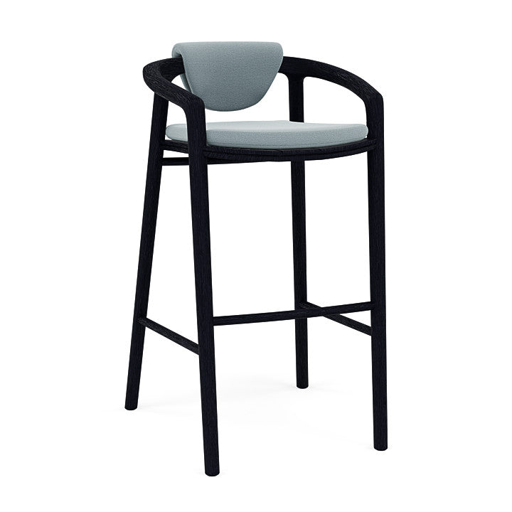 Manutti Solid Barstool With Back