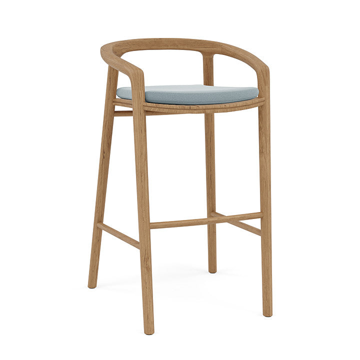 Manutti Solid Barstool With Back