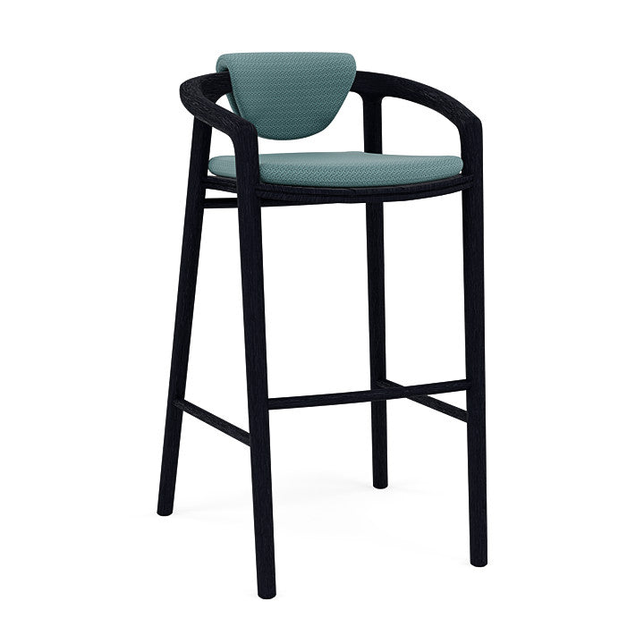Manutti Solid Barstool With Back