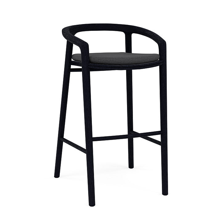 Manutti Solid Barstool With Back