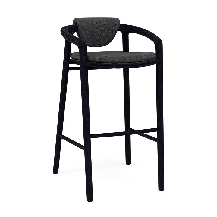 Manutti Solid Barstool With Back