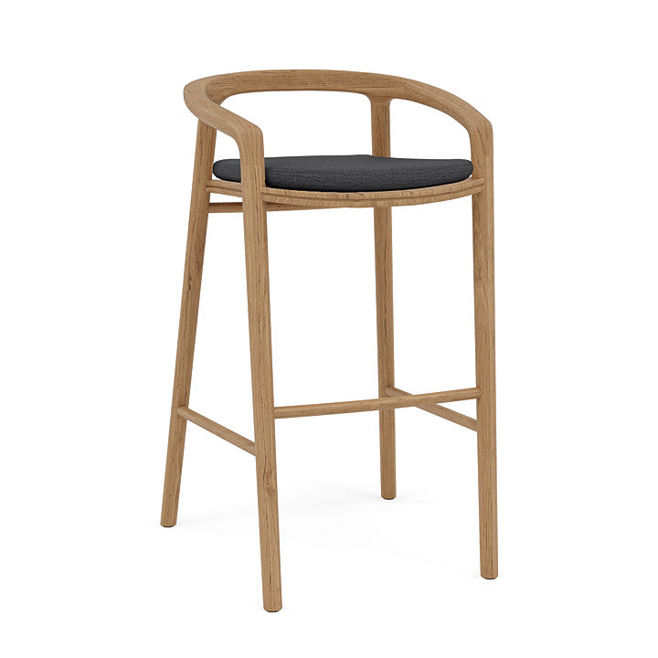 Manutti Solid Barstool With Back