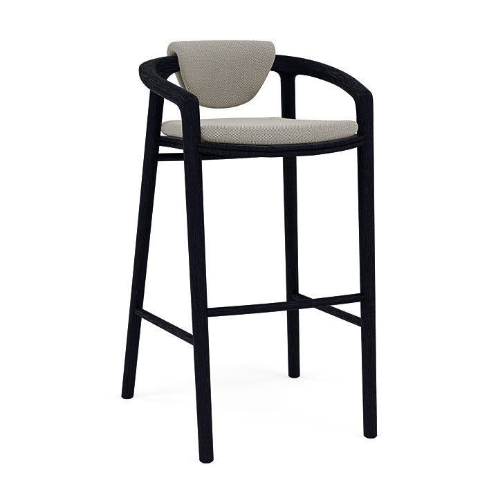 Manutti Solid Barstool With Back