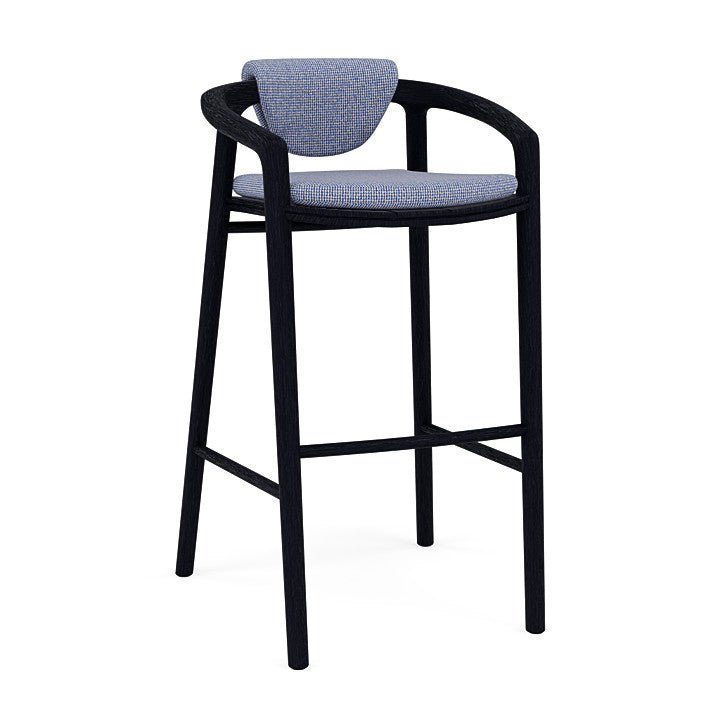 Manutti Solid Barstool With Back