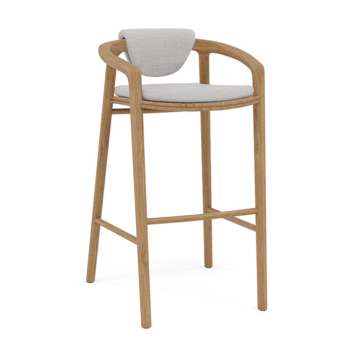 Manutti Solid Barstool With Back