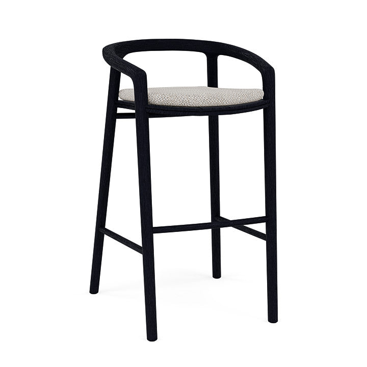 Manutti Solid Barstool With Back