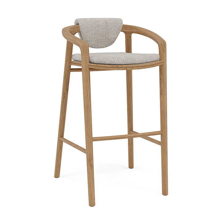 Manutti Solid Barstool With Back