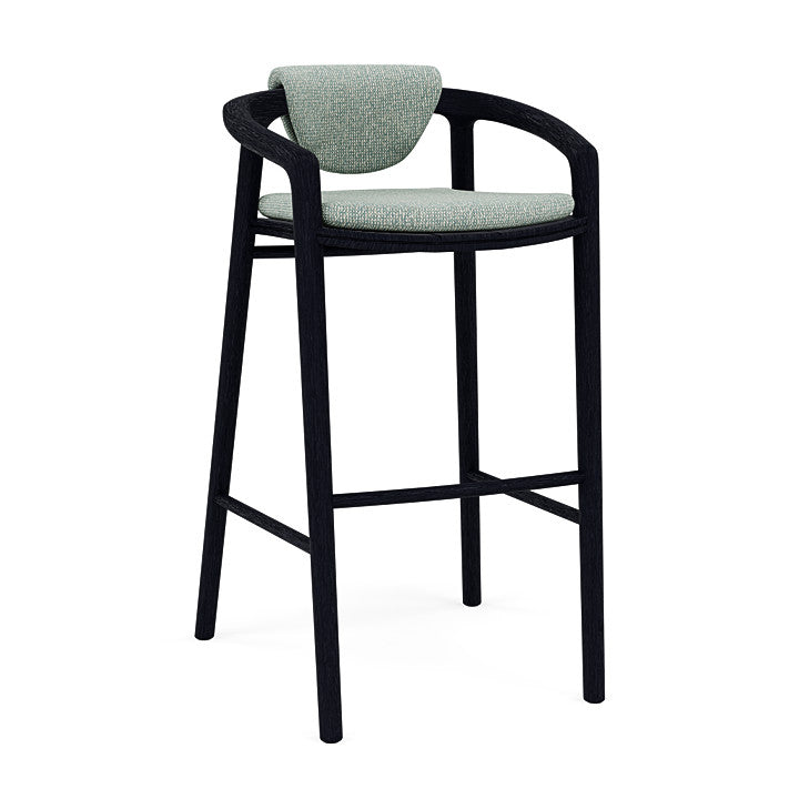 Manutti Solid Barstool With Back