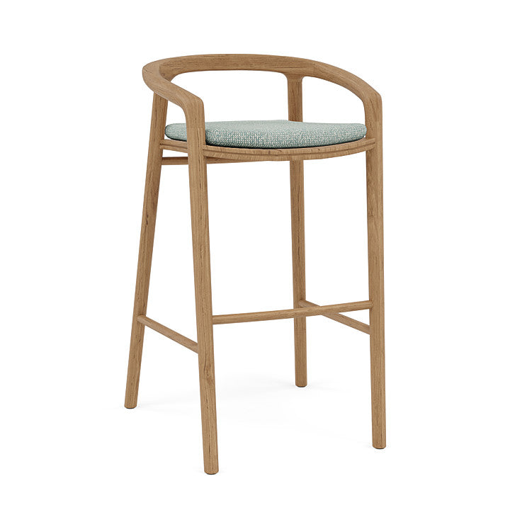 Manutti Solid Barstool With Back