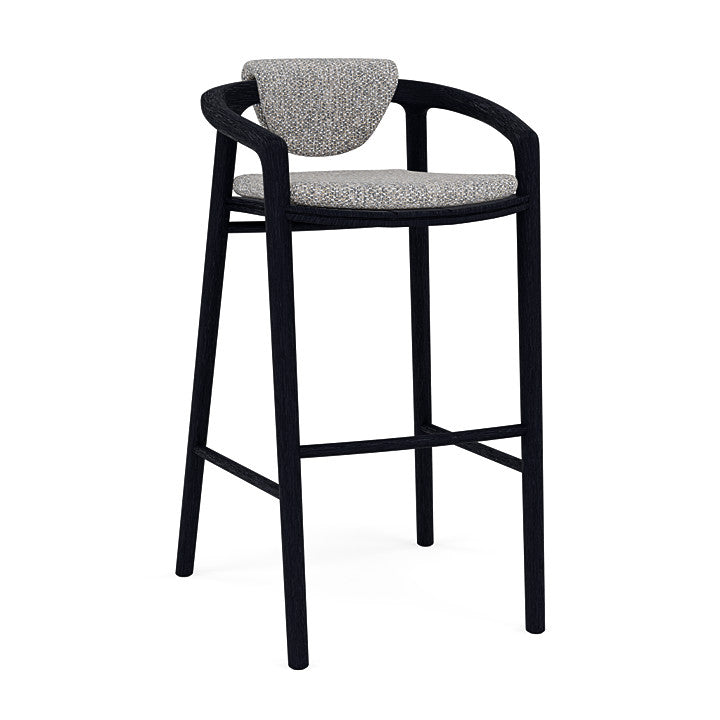 Manutti Solid Barstool With Back