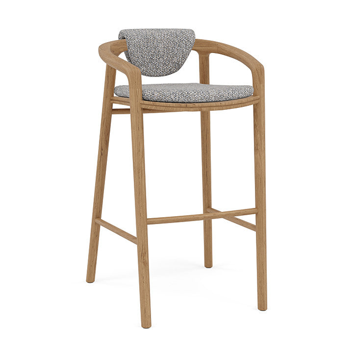 Manutti Solid Barstool With Back