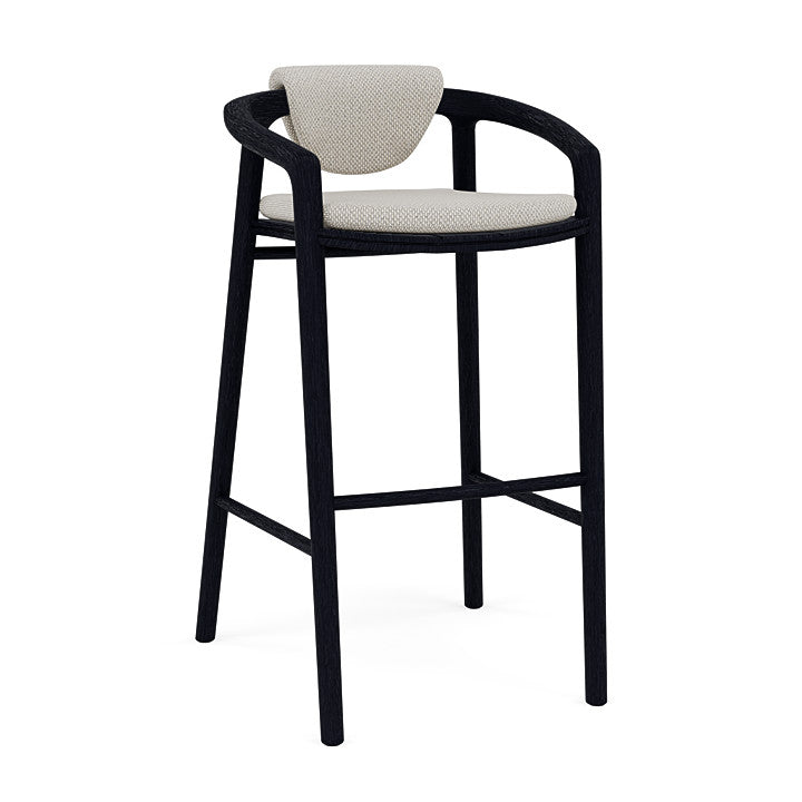 Manutti Solid Barstool With Back