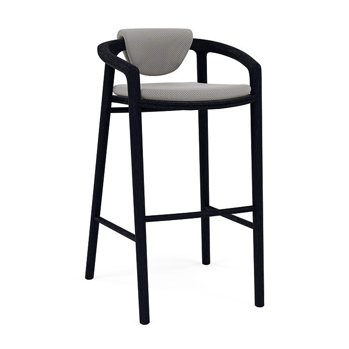 Manutti Solid Barstool With Back