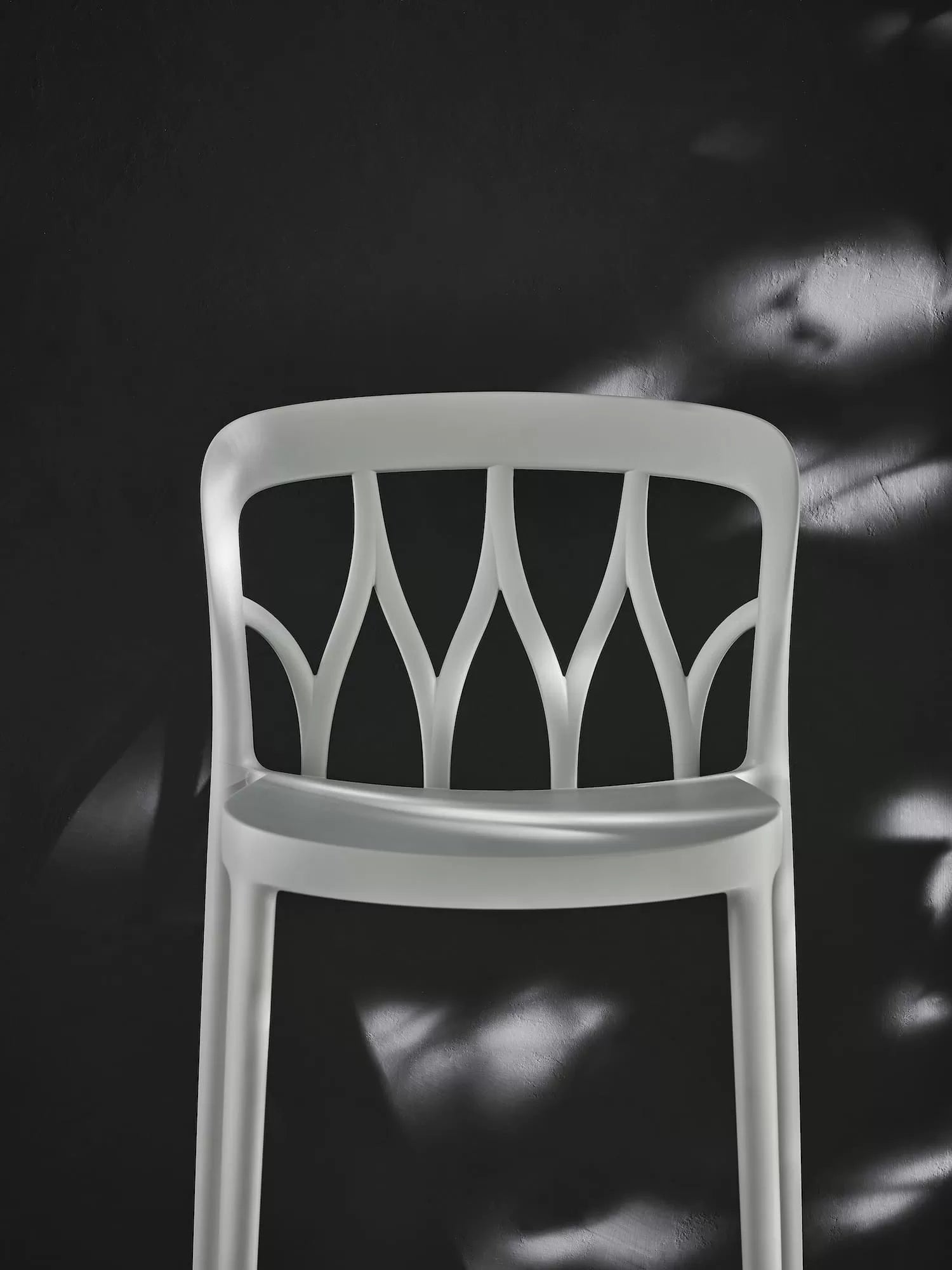 Bontempi Casa Galaxy High Stacking Barstool In Polypropylene