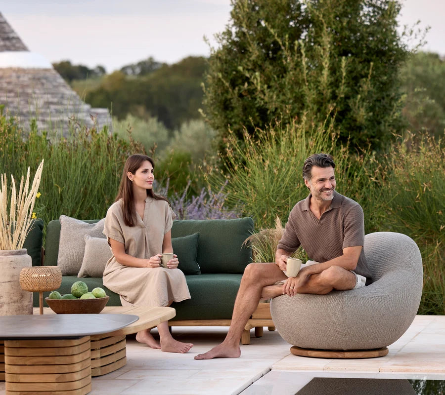 Cane-line Mellow coffee tables in square