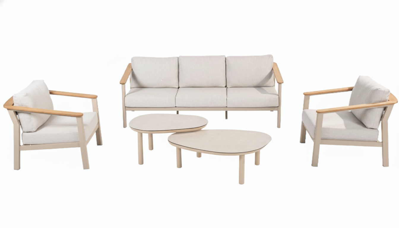 4 Seasons Outdoor Olivia Lounge with Monroe Coffee Table