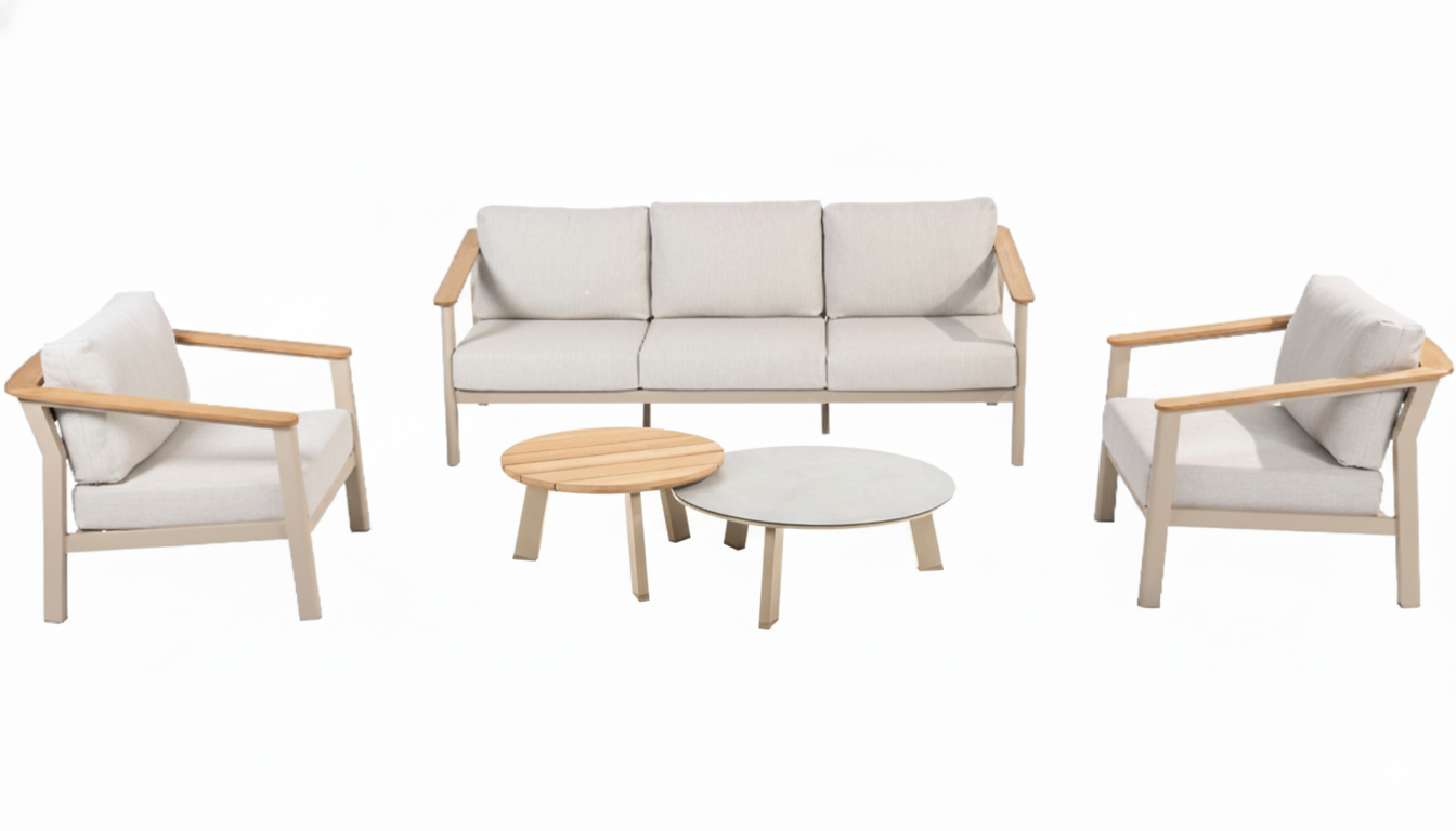 4 Seasons Outdoor Olivia Lounge with Emma Coffee Table