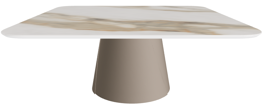 Cattelan Italia ALBERT Keramik S Coffee Table ◻118x118x48h