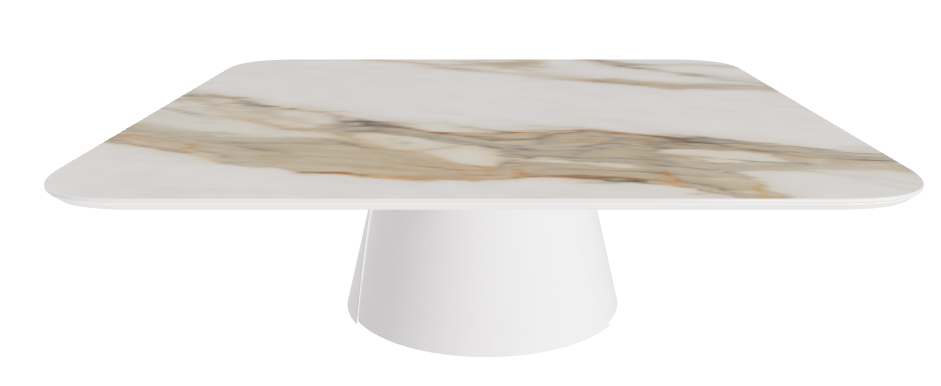 Cattelan Italia ALBERT Keramik S Coffee Table ◻118x118x38h
