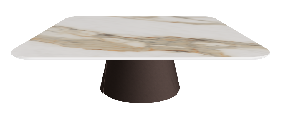 Cattelan Italia ALBERT Keramik S Coffee Table ◻118x118x38h